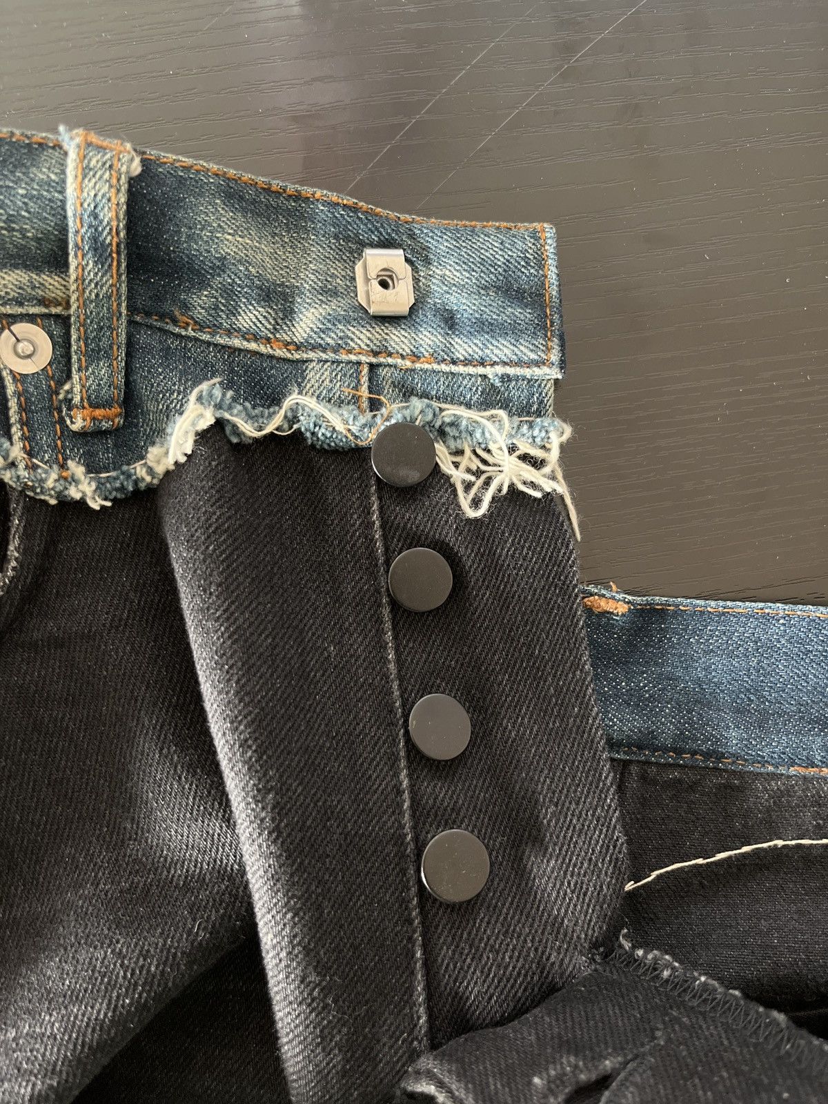 Dior Hedi Slimane Dior Homme AW06 Cummerbund Denim Size US 28 / EU 44 - 13 Thumbnail