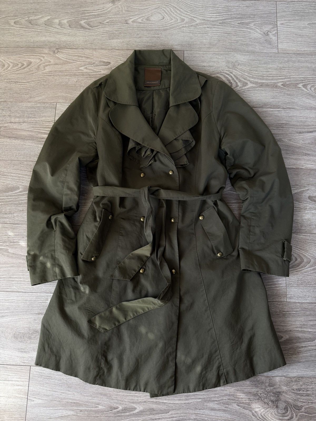 Adolfo Dominguez Adolfo Dominguez Reg Luxury Trench Coat Size XL / US 12-14 / IT 48-50 - 6 Thumbnail