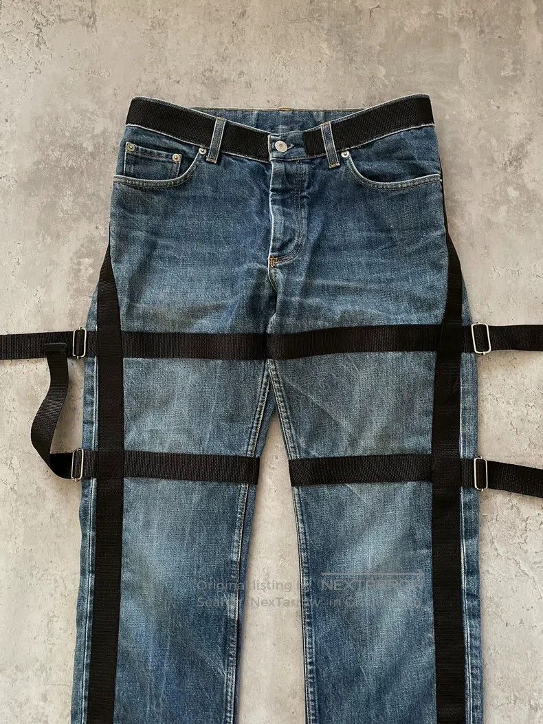 Helmut Lang HELMUT LANG Vintage Denim Jeans Size US 31 - 2 Thumbnail