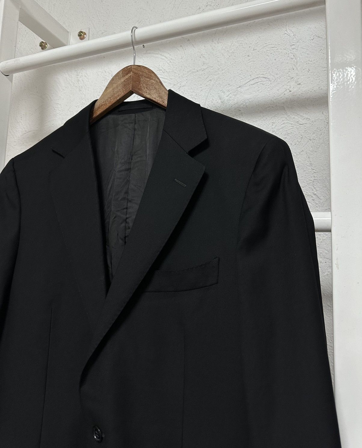 Suitsupply Suitsupply Men’s Black Blazer Jacket Pure Wool Size L Size 38L - 2 Thumbnail