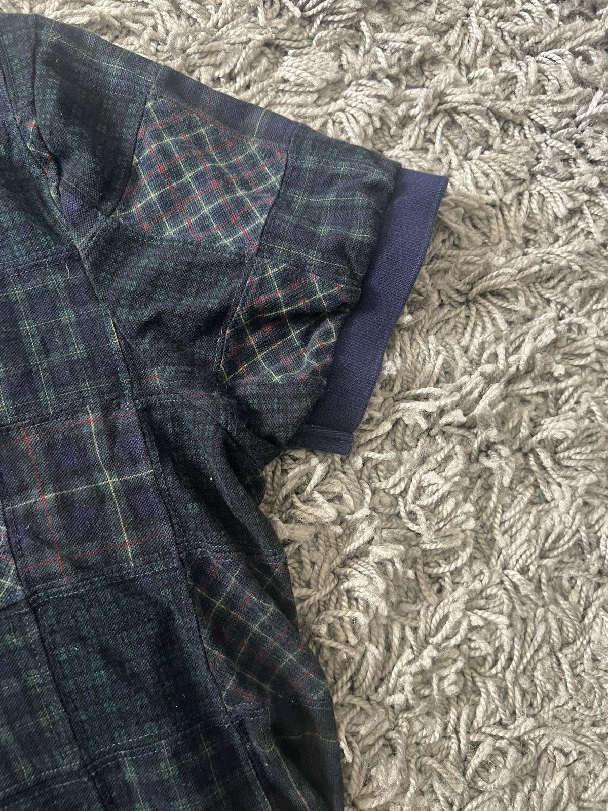 Polo Ralph Lauren POLO RALPH LAUREN TARTAN PATCHWORK PLAID POLO Size US XL / EU 56 / 4 - 4 Thumbnail