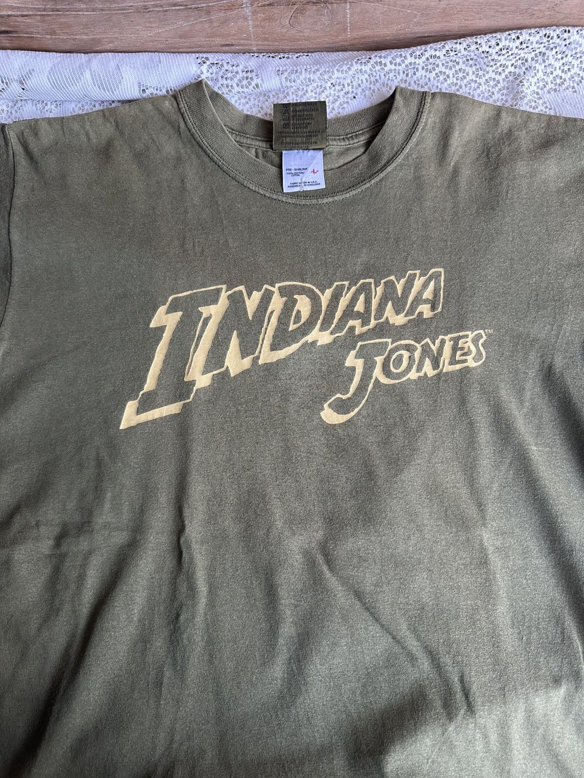 Vintage Vintage Indiana Jones Movie Tee Size US L / EU 52-54 / 3 - 1 Thumbnail