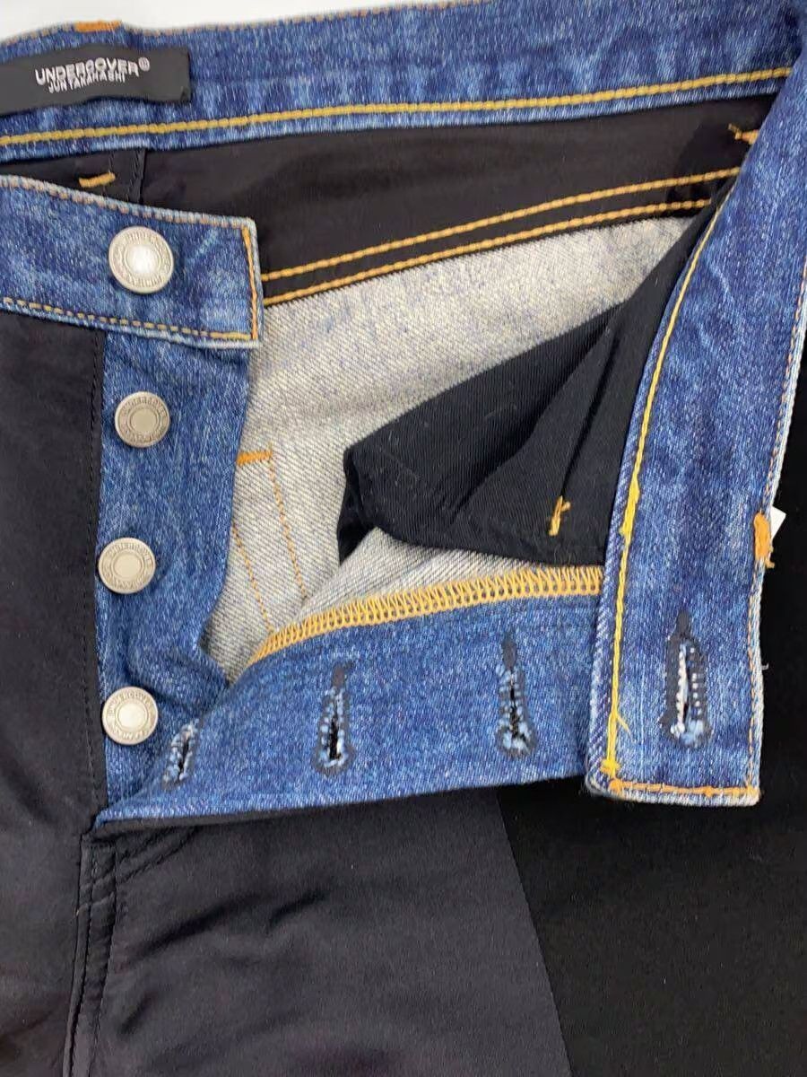 Undercover Hybrid Reconstructed Denim Jeans Size US 29 - 3 Thumbnail