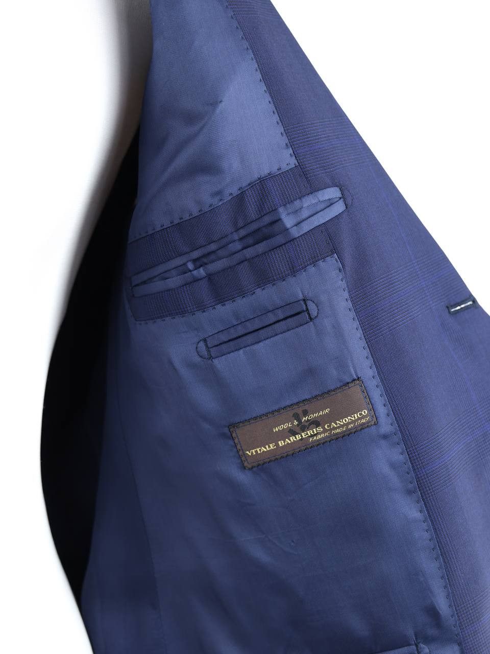 Angelo Nardelli ANGELO NARDELLI Checked wool mohair blazer Size 54R - 8 Thumbnail