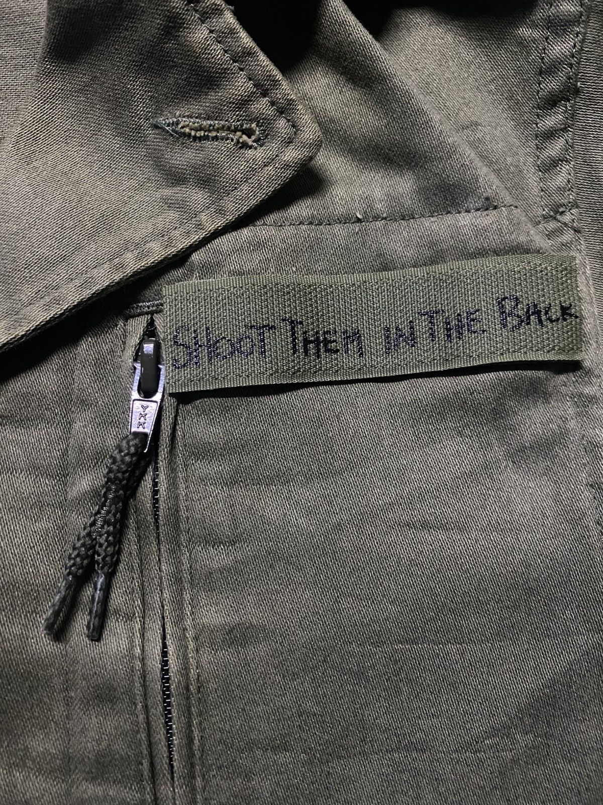 A.P.C. × Vintage APC Shoot Them In The Back Military Jacket Size US XS / EU 42 / 0 - 6 Thumbnail