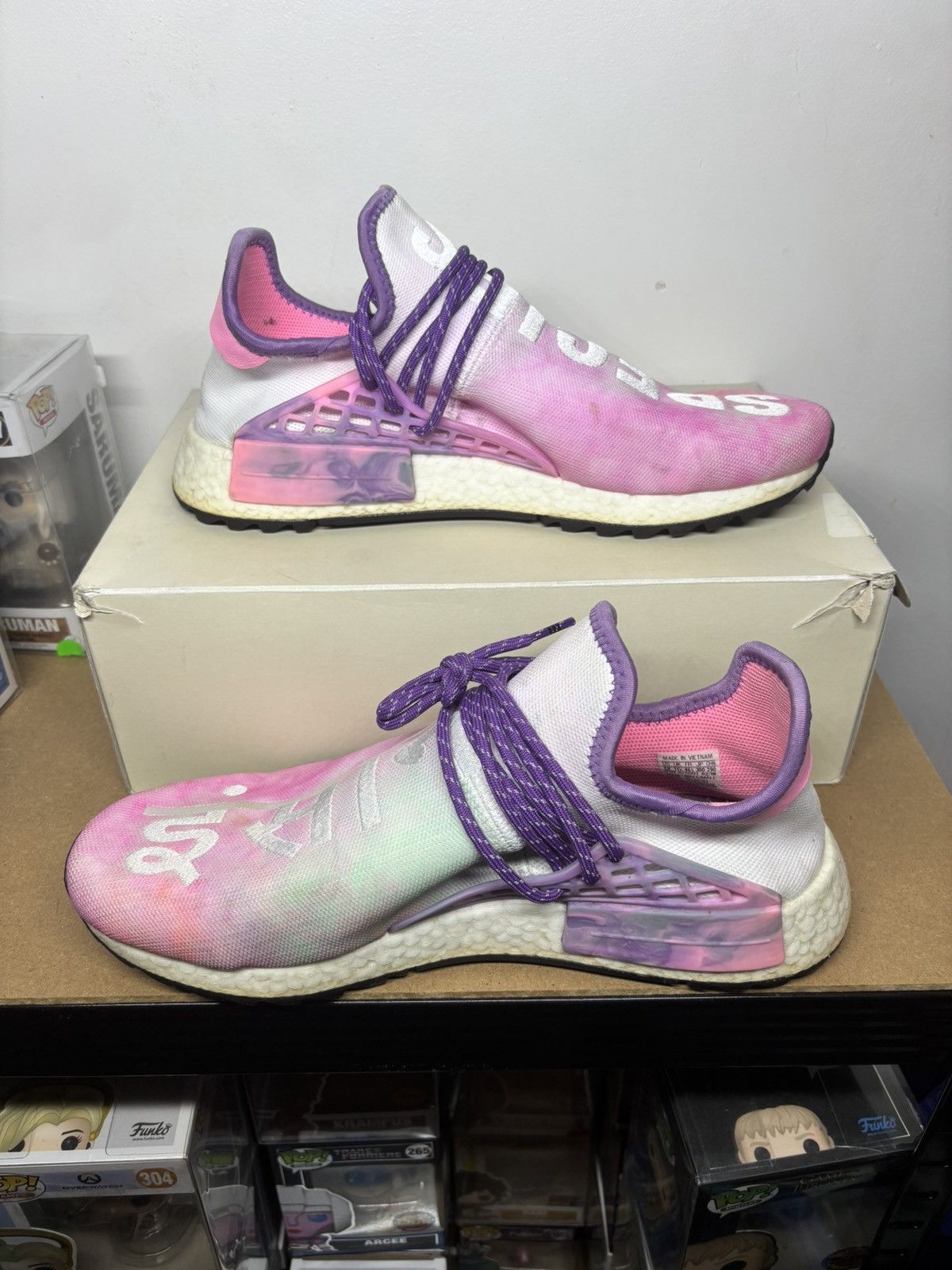 Adidas Adidas NMD Human Race Trail Holi Festival Size 12 Sneakers Size US 12 / EU 45 - 2 Thumbnail