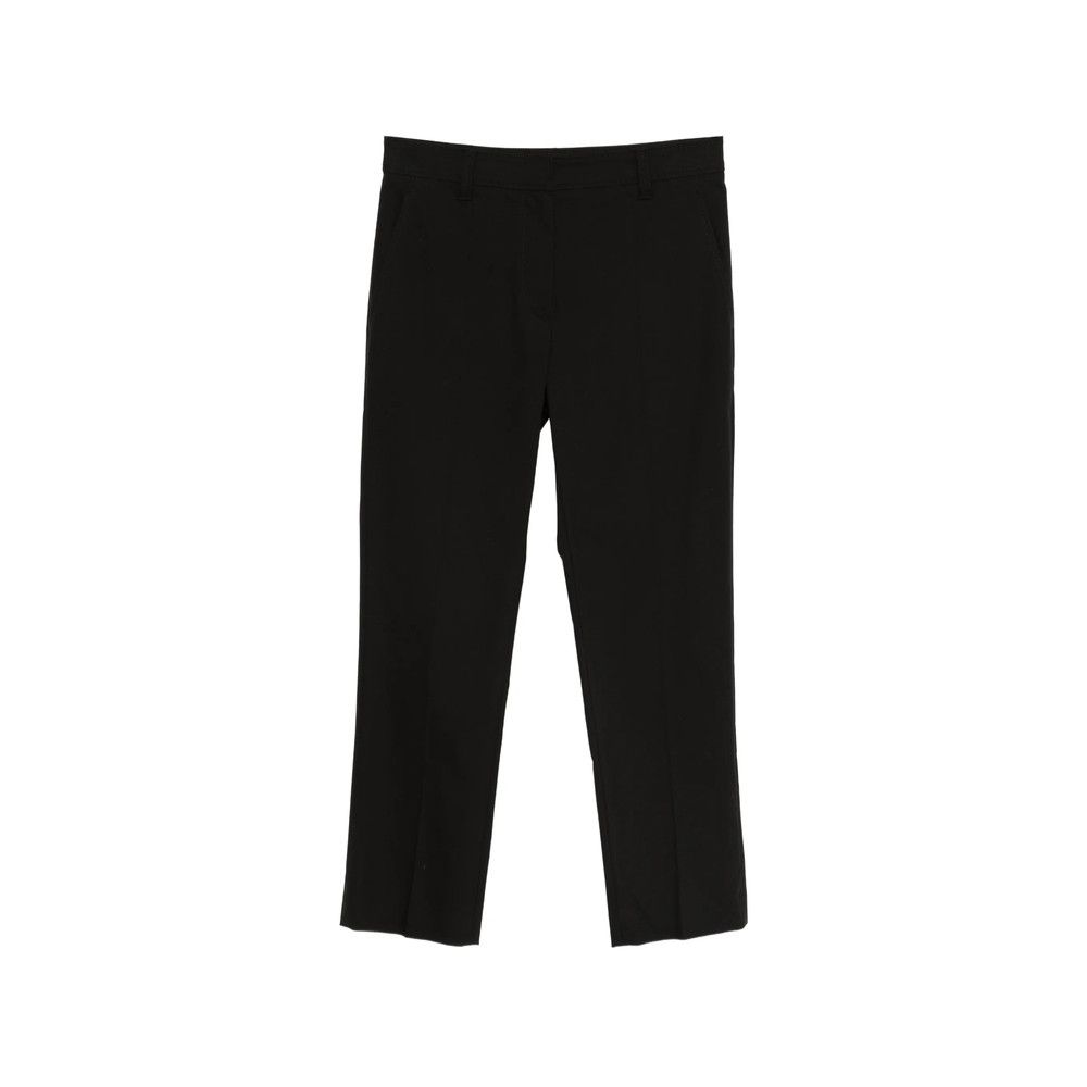 Brunello Cucinelli Brunello Cucinelli BLACK Trousers - Slim-Fit Trousers Size 25" / US 0 / IT 36 - 1 Thumbnail