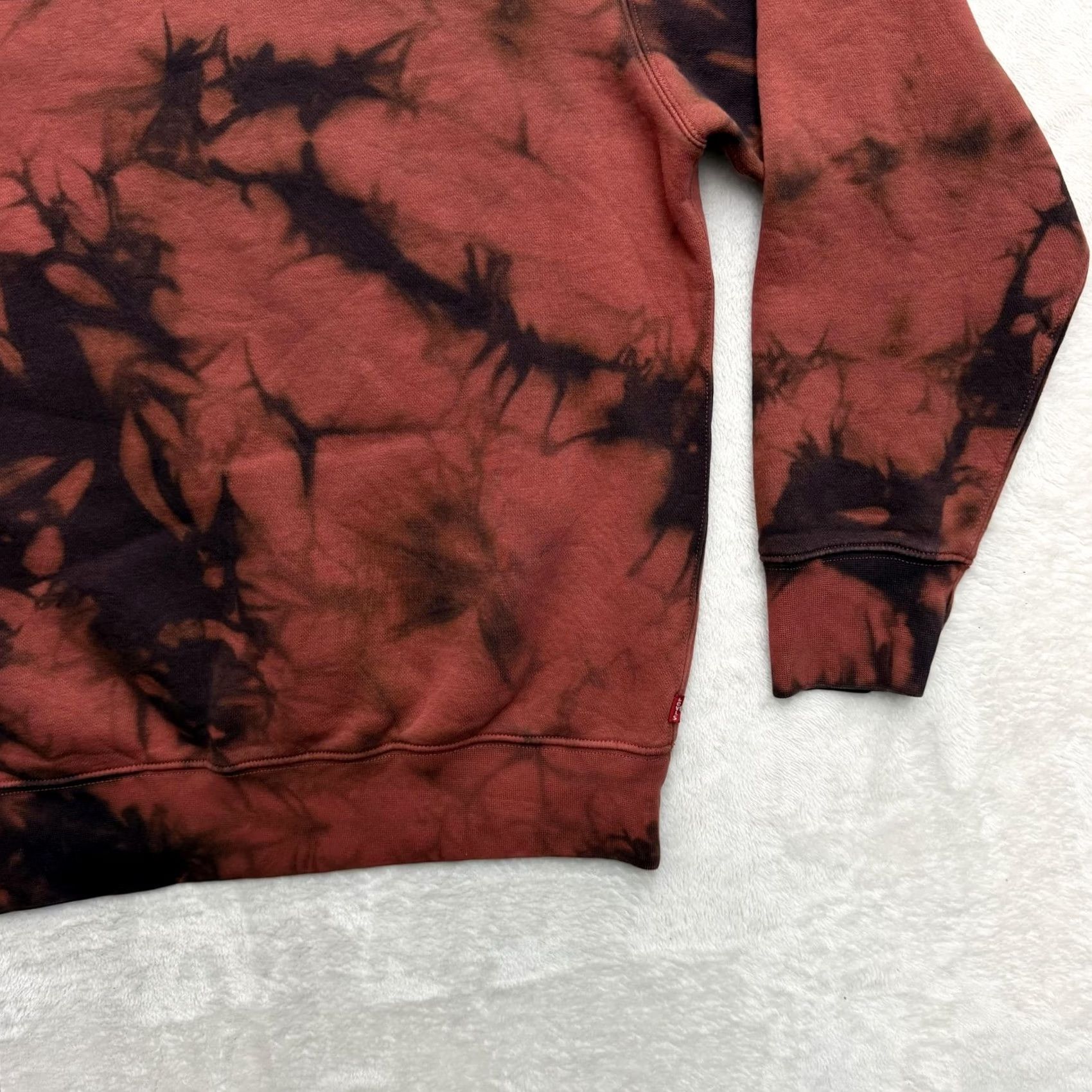 Levi's Levi's Sweatshirt Mens M Multicolor Tie Dye Fleece Pullover Logo Crewneck - Graphic Print, All Seasons, Long Sleeve, Cotton, Regular Fit Size US M / EU 48-50 / 2 - 4 Thumbnail