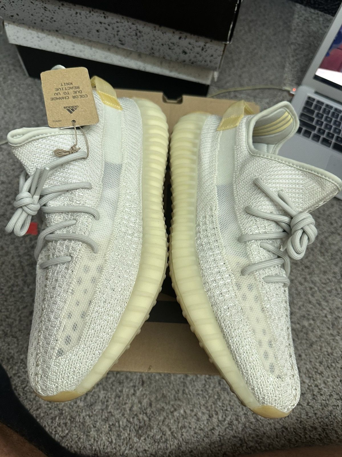 Yeezy Adidas yeezy 350 light - size 12 Size US 12 / EU 45 - 1 Thumbnail
