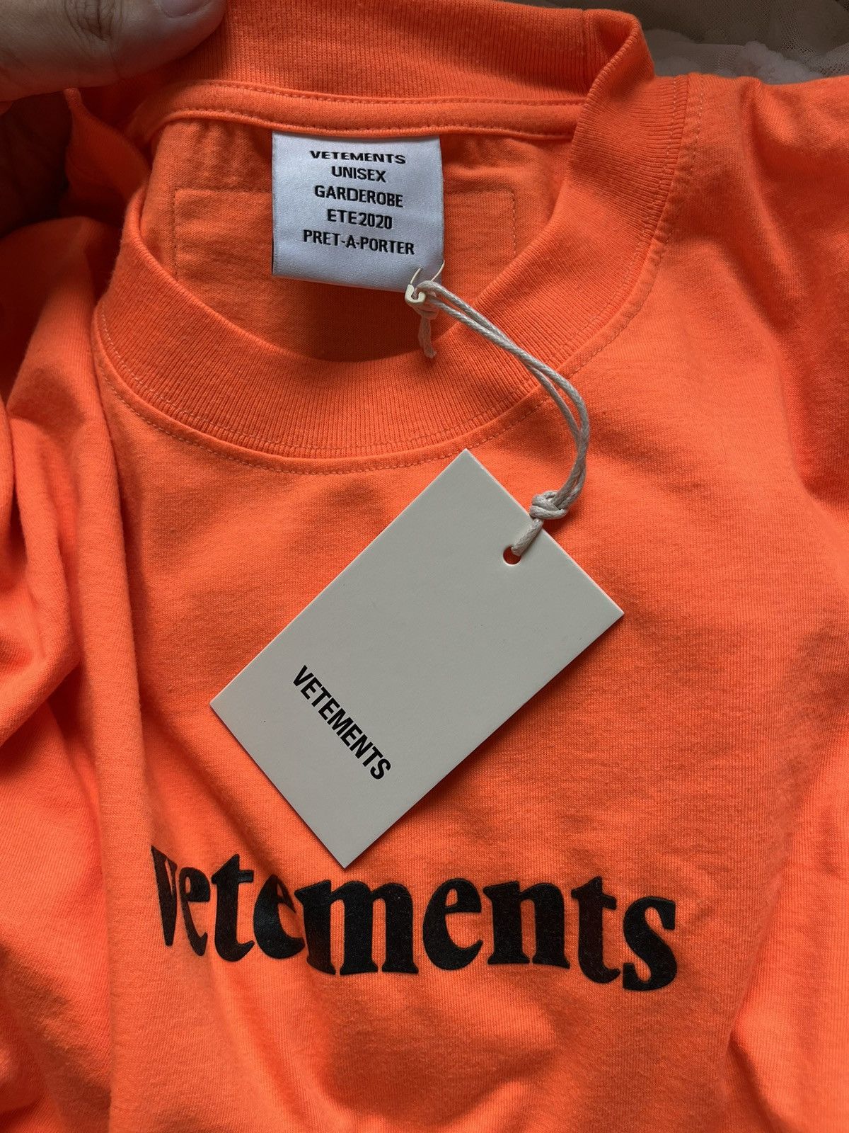 Vetements BNWT Demna Vetements express label T-shirt Size US M / EU 48-50 / 2 - 3 Thumbnail