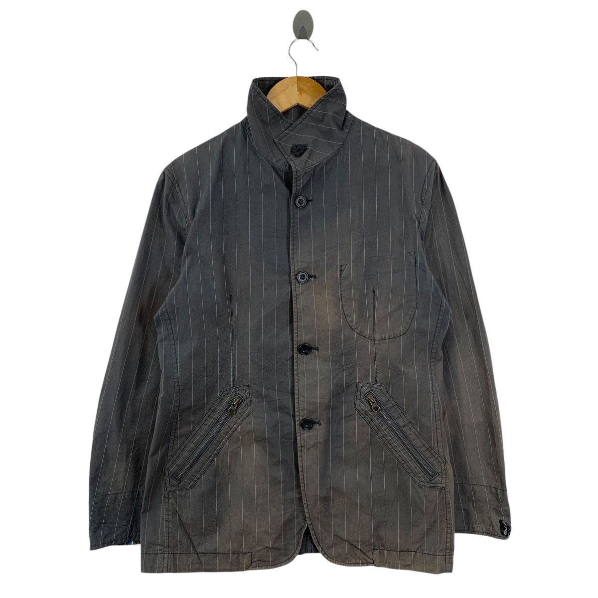 Japanese Brand Distressed PPFM Japanese Brand Punk Faded Coat Size US M / EU 48-50 / 2 - 1 Thumbnail