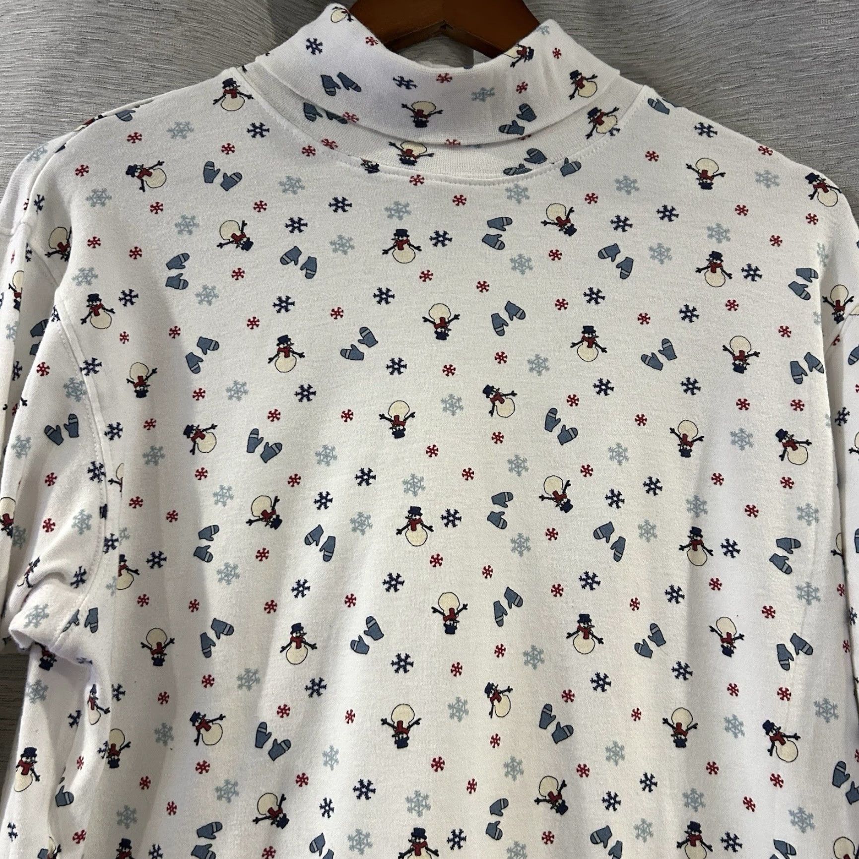 Cherokee VINTAGE Cherokee Snowman Turtleneck Long Sleeve Christmas Holiday Shirt XL Mens Women? Size XL / US 12-14 / IT 48-50 - 3 Thumbnail