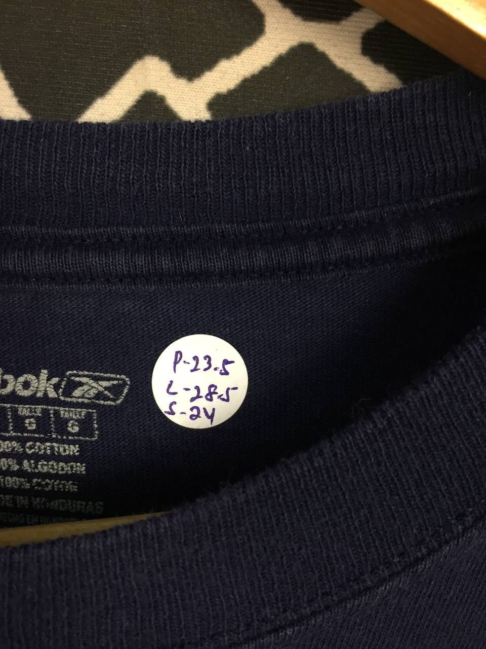 Reebok × Vintage Vtg Reebok Property Of Patriots Longsleeve Tee Size US L / EU 52-54 / 3 - 8 Thumbnail