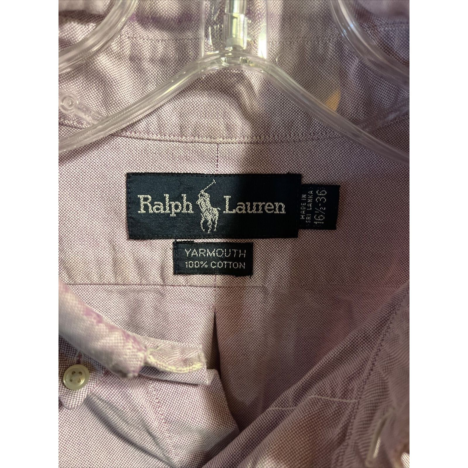 Ralph Lauren Ralph Lauren Men’s 16.5 36 Purple Yarmouth LS Cotton Shirt Size US XL / EU 56 / 4 - 2 Thumbnail