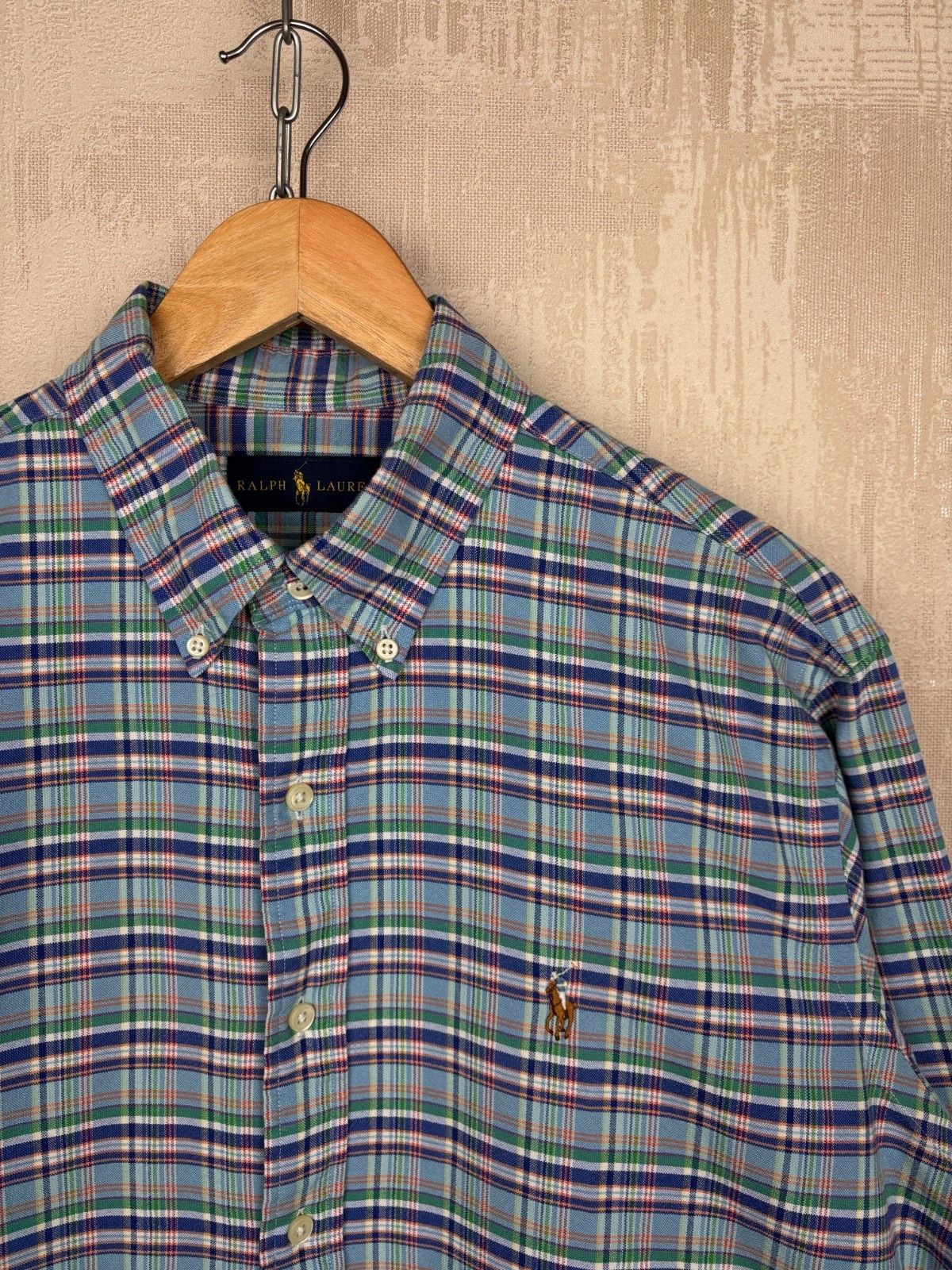 Ralph Lauren Ralph Lauren Check Long Sleeve Shirt Button Down Size US L / EU 52-54 / 3 - 1 Thumbnail