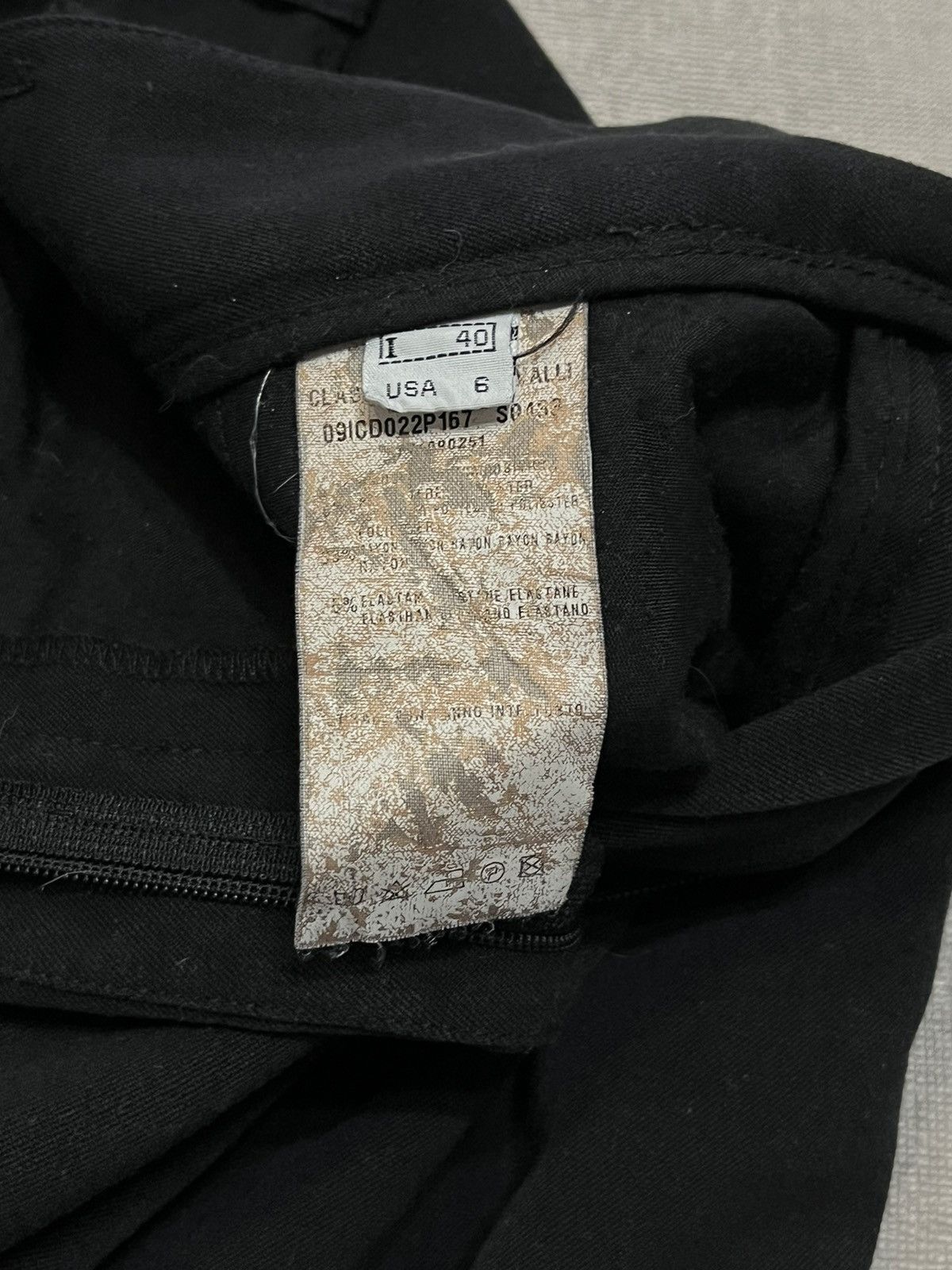 Roberto Cavalli Class Roberto Cavalli Womens Dress Pants Black Bottom Just Size 27" / US 4 / IT 40 - 12 Thumbnail