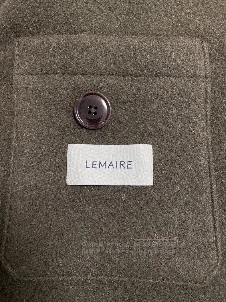 Lemaire Lemaire WARP Coat in Squirrel Green. Size US M / EU 48-50 / 2 - 7 Thumbnail