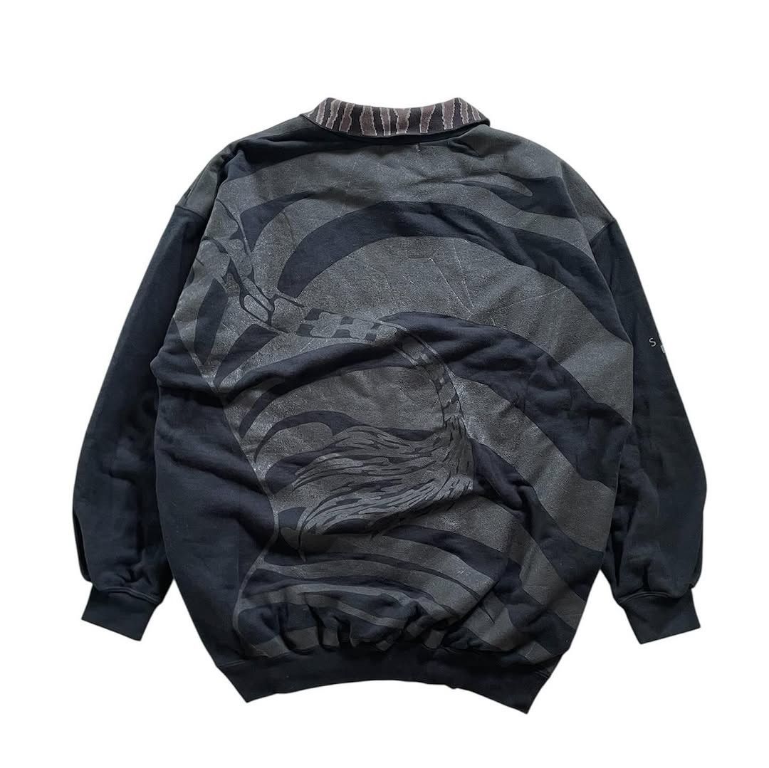 Kansai Yamamoto 🔥HOT ITEM🔥Vintage Kansai Sicuro Zebra Art Sweatshirt Size US M / EU 48-50 / 2 - 2 Thumbnail