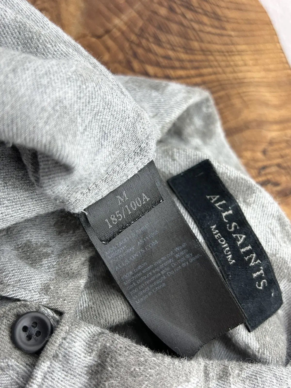 Allsaints Allsaints Montaud Allover Camo Design Long Sleeve Shirt Size US M / EU 48-50 / 2 - 7 Thumbnail
