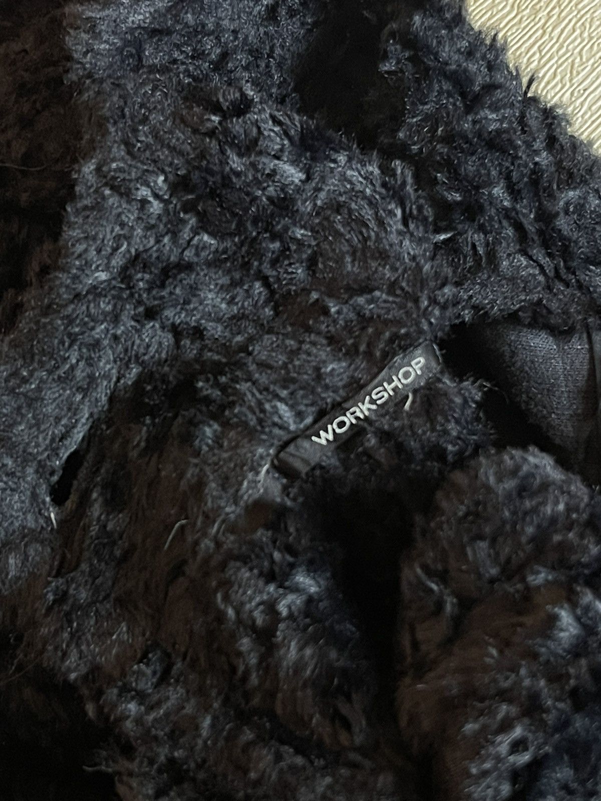 Designer × Yohji Yamamoto 🔥 Rare! Yohji Yamamoto Workshop Fur long jacket Size L / US 10 / IT 46 - 6 Thumbnail