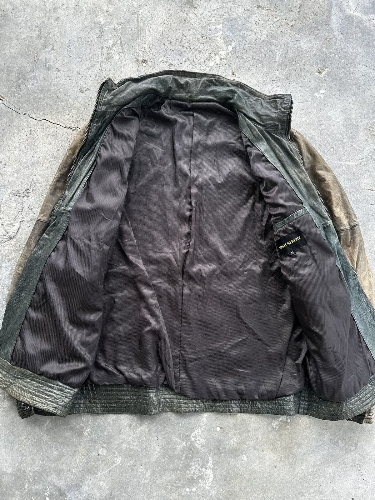 Japanese Brand High Street Leather Jacket y2k Size US M / EU 48-50 / 2 - 7 Thumbnail