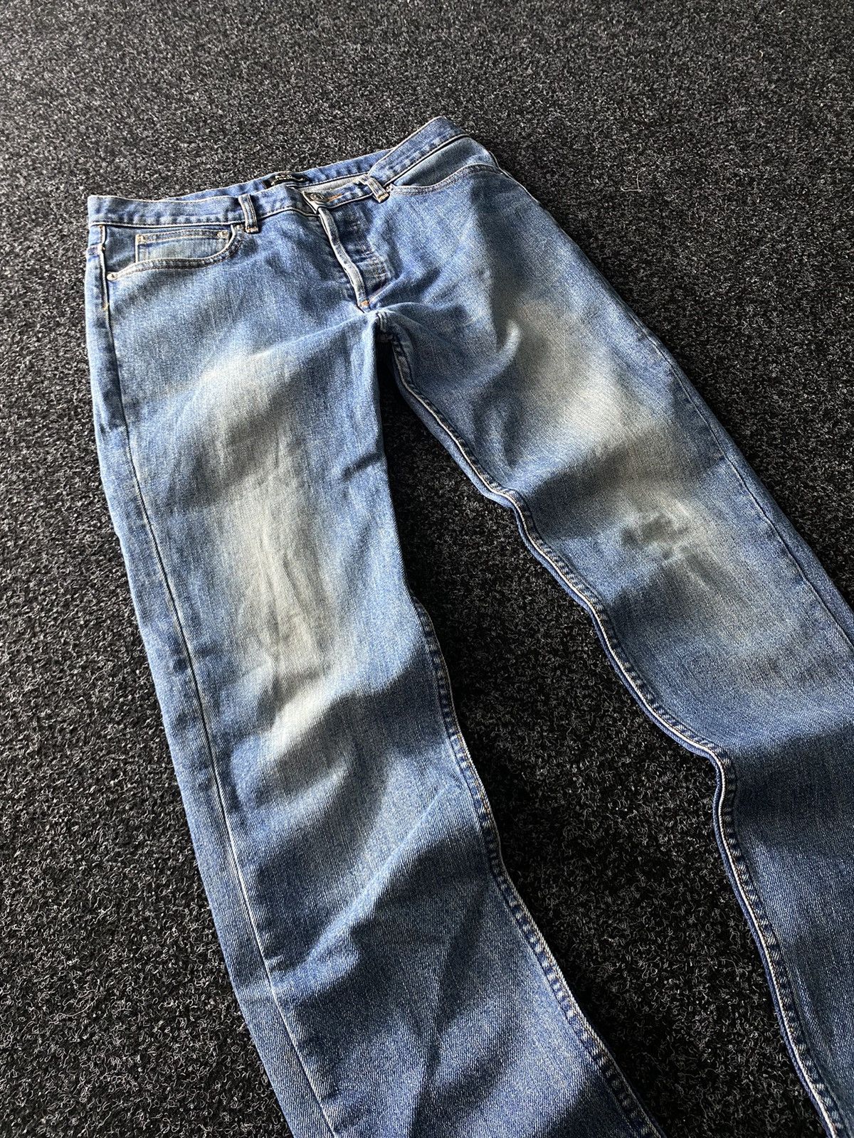 A.P.C. × Vintage Vintage A.P.C Faded Blue Jeans pants Size US 30 / EU 46 - 5 Thumbnail
