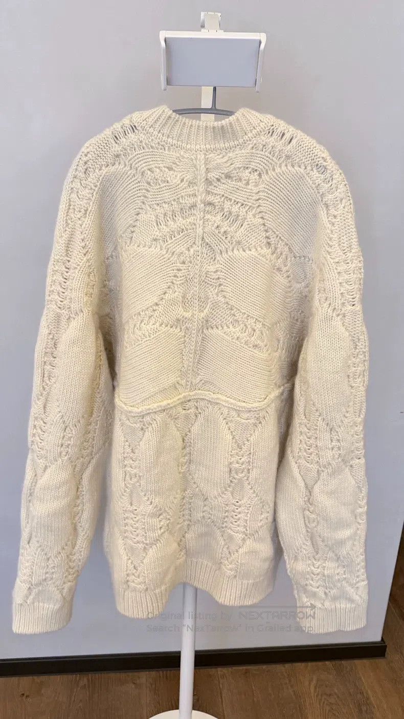 Jil Sander Jil Sander Hand-knitted patterned sweater Size M / US 6-8 / IT 42-44 - 7 Thumbnail