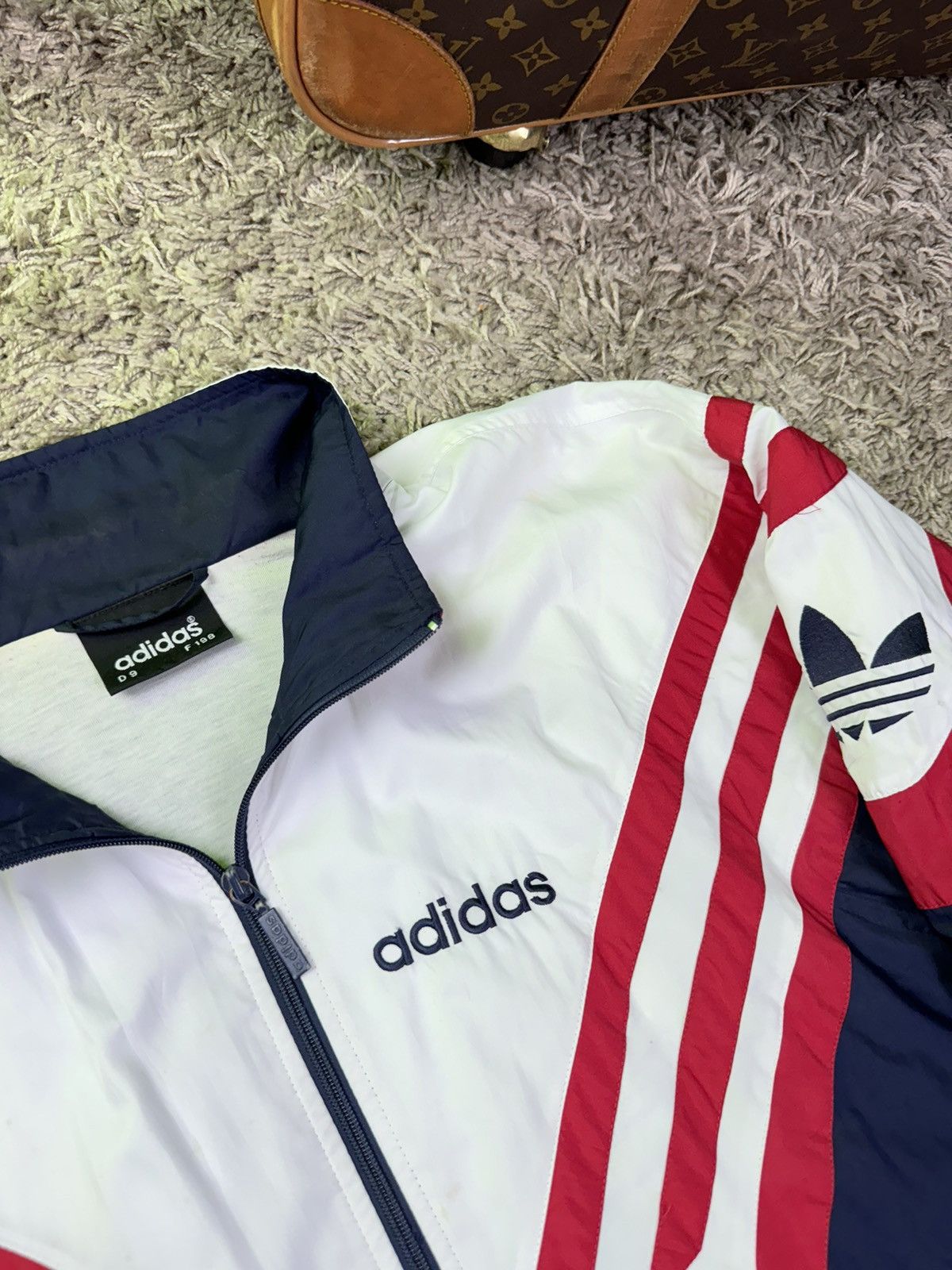 Adidas Vintage jacket Adidas 90s original sportswear item Size US XL / EU 56 / 4 - 2 Thumbnail