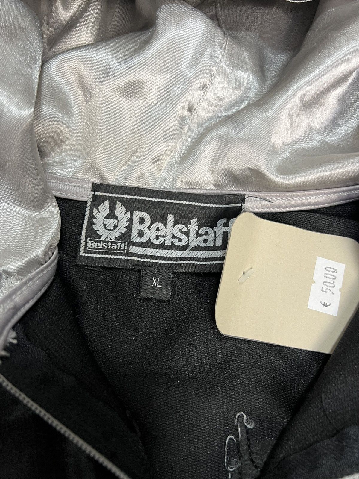 Belstaff × Vintage Vintage Belstaff Full Zip Up Hoodie Size XL Size XL / US 12-14 / IT 48-50 - 4 Thumbnail
