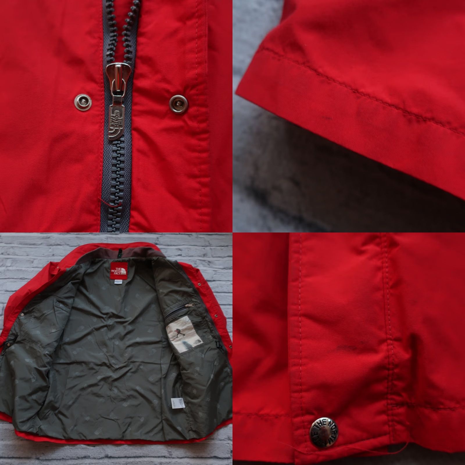 The North Face VINTAGE The North Face Jacket Mountain Parka Mens Large Red 80s Made in USA Size US L / EU 52-54 / 3 - 8 Thumbnail