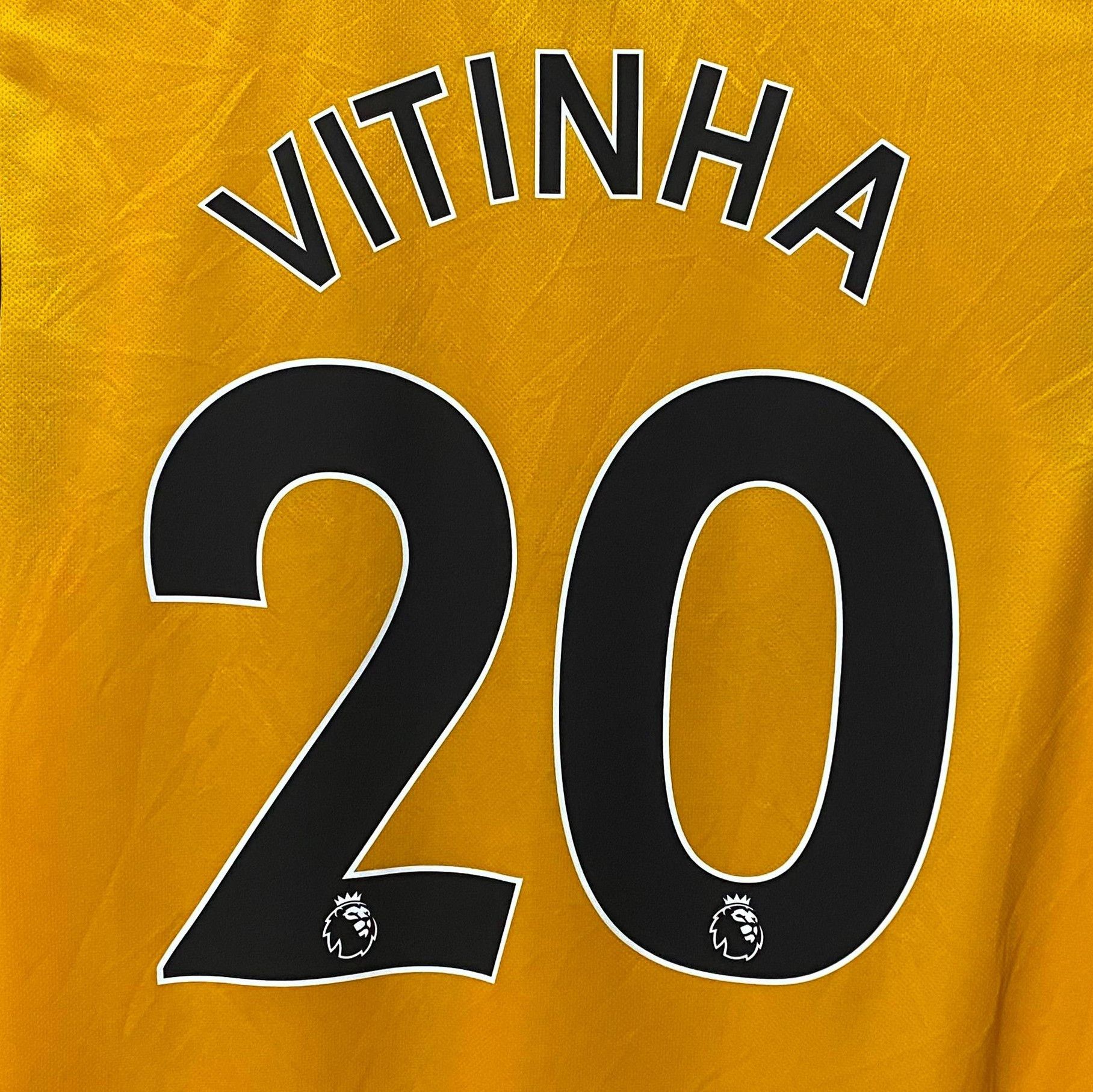 Adidas Wolverhampton Wanderers 2020-2021 Home Jersey Vitinha Size US M / EU 48-50 / 2 - 4 Thumbnail