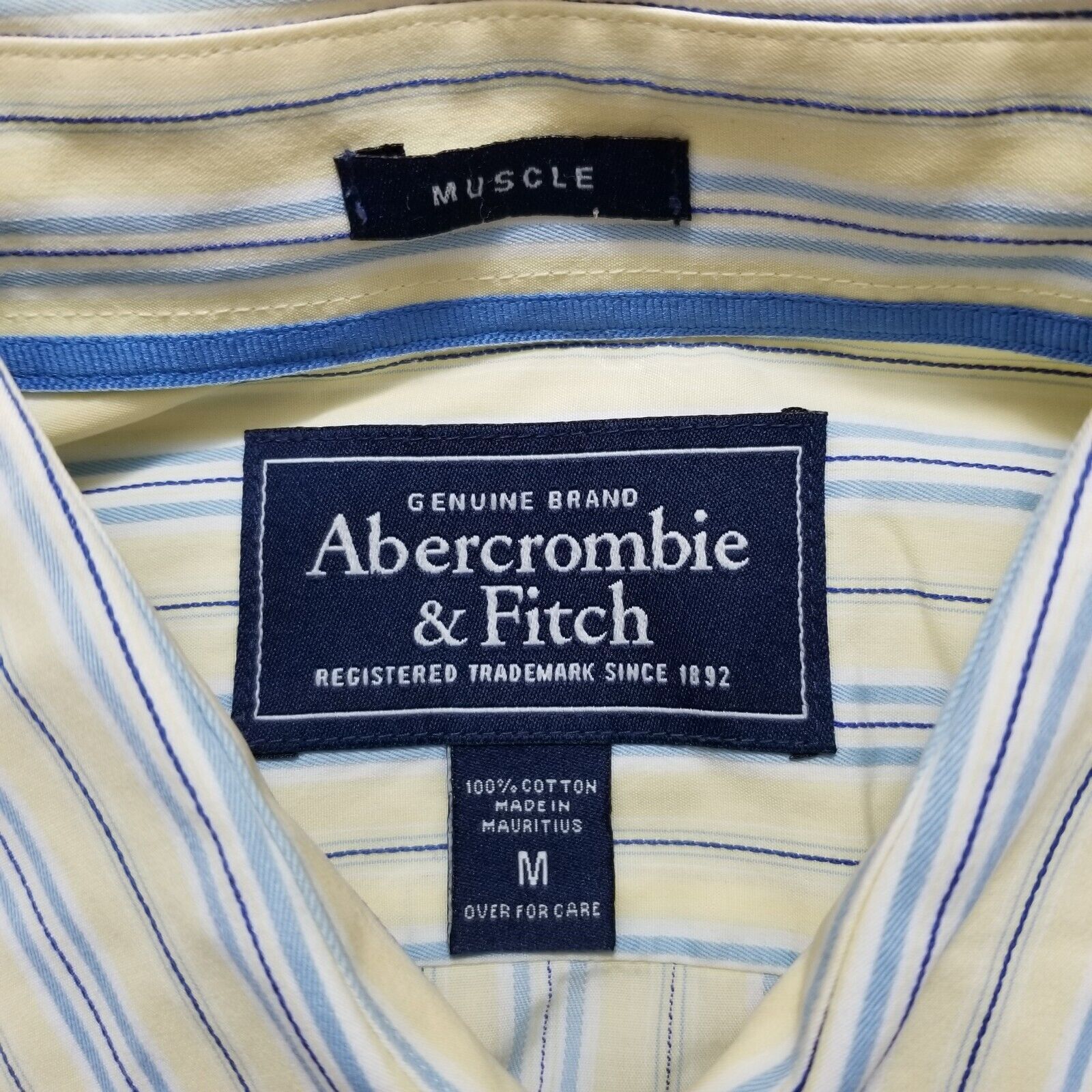 Abercrombie & Fitch Abercrombie & Fitch Shirt Mens Medium Long Sleeve Size US M / EU 48-50 / 2 - 2 Thumbnail