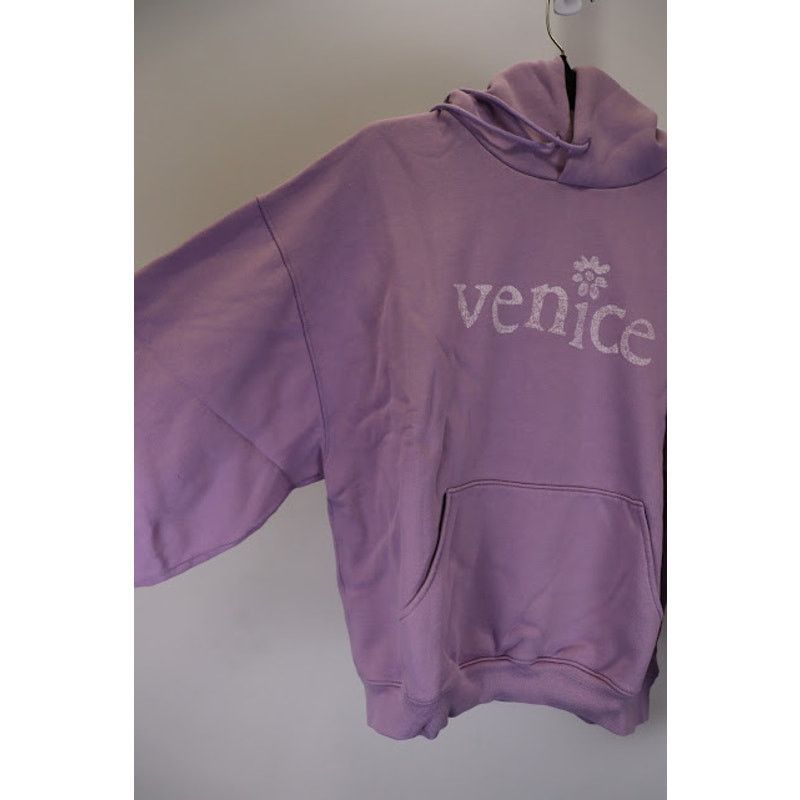 ERL o1rshd1 Venice Knit Hoodie in Lilac Size US L / EU 52-54 / 3 - 9 Thumbnail
