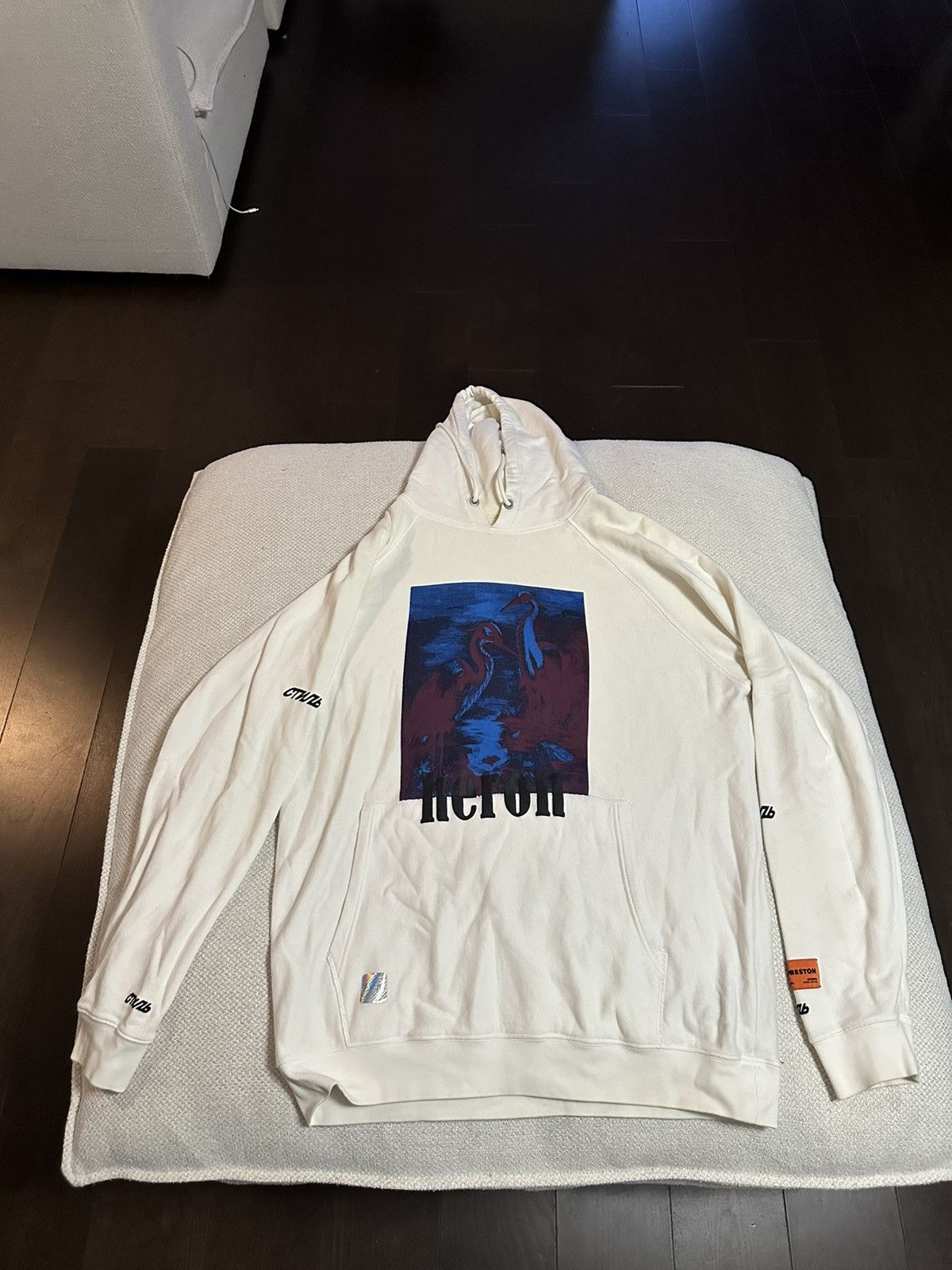 Heron Preston Heron Preston White Hoodie Size US L / EU 52-54 / 3 - 1 Thumbnail