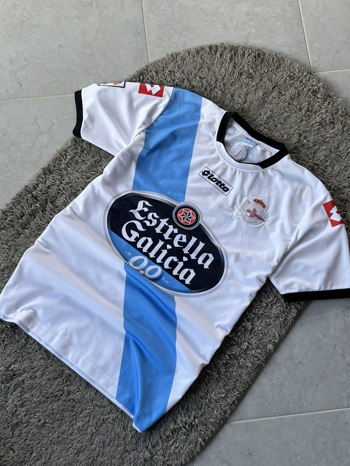 Lotto Sport Vintage Soccer Jersey Deportivo 2013-2014 Size US XL / EU 56 / 4 - 2 Thumbnail