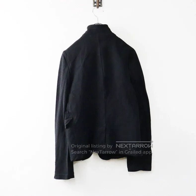 Comme des Garcons Comme Des Garcons Black stand collar long sleeve jacket to Size S / US 4 / IT 40 - 2 Thumbnail