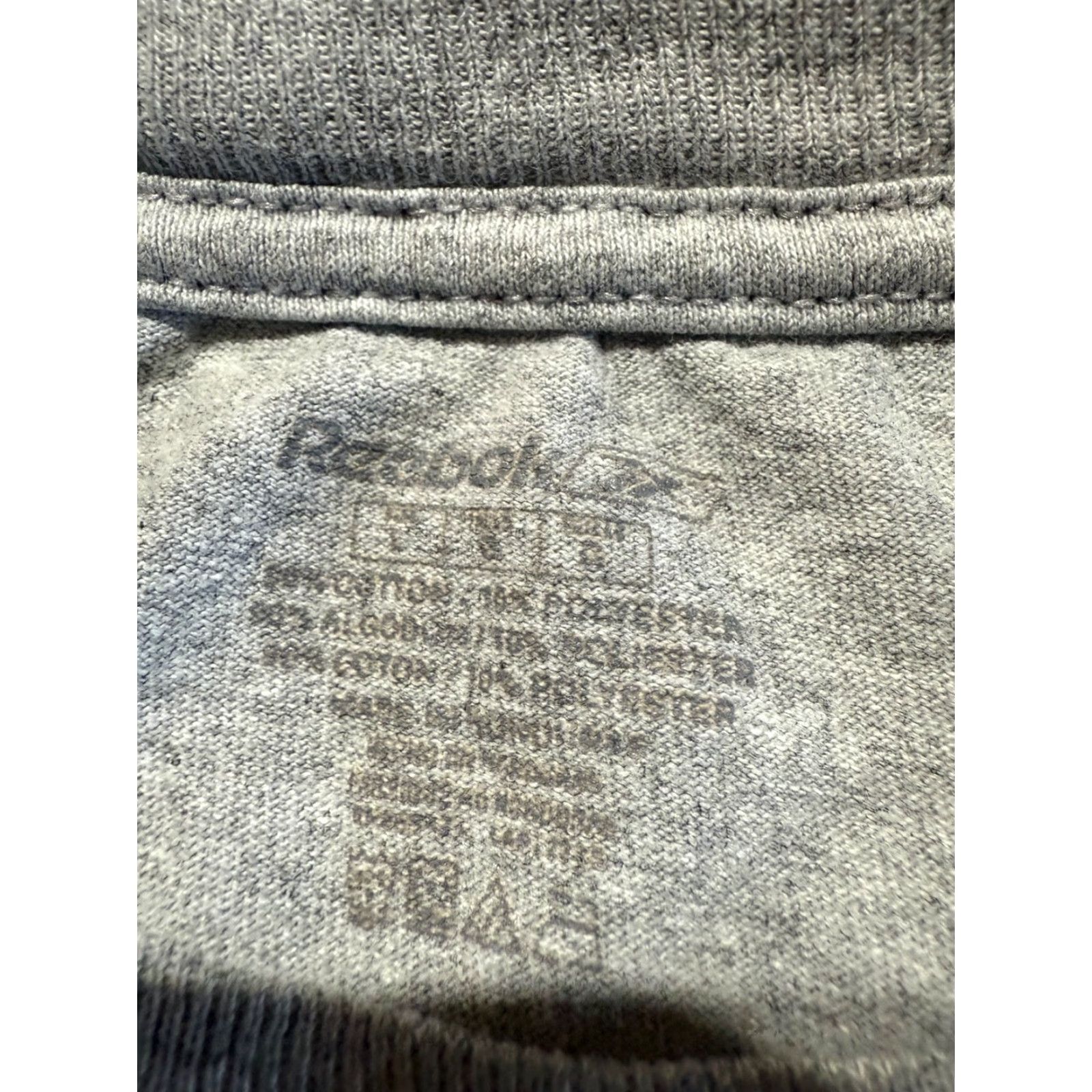 Reebok VINTAGE Minnesota Vikings Mens Shirt L Gray Reebok NFL T-Shirt Size US L / EU 52-54 / 3 - 5 Thumbnail