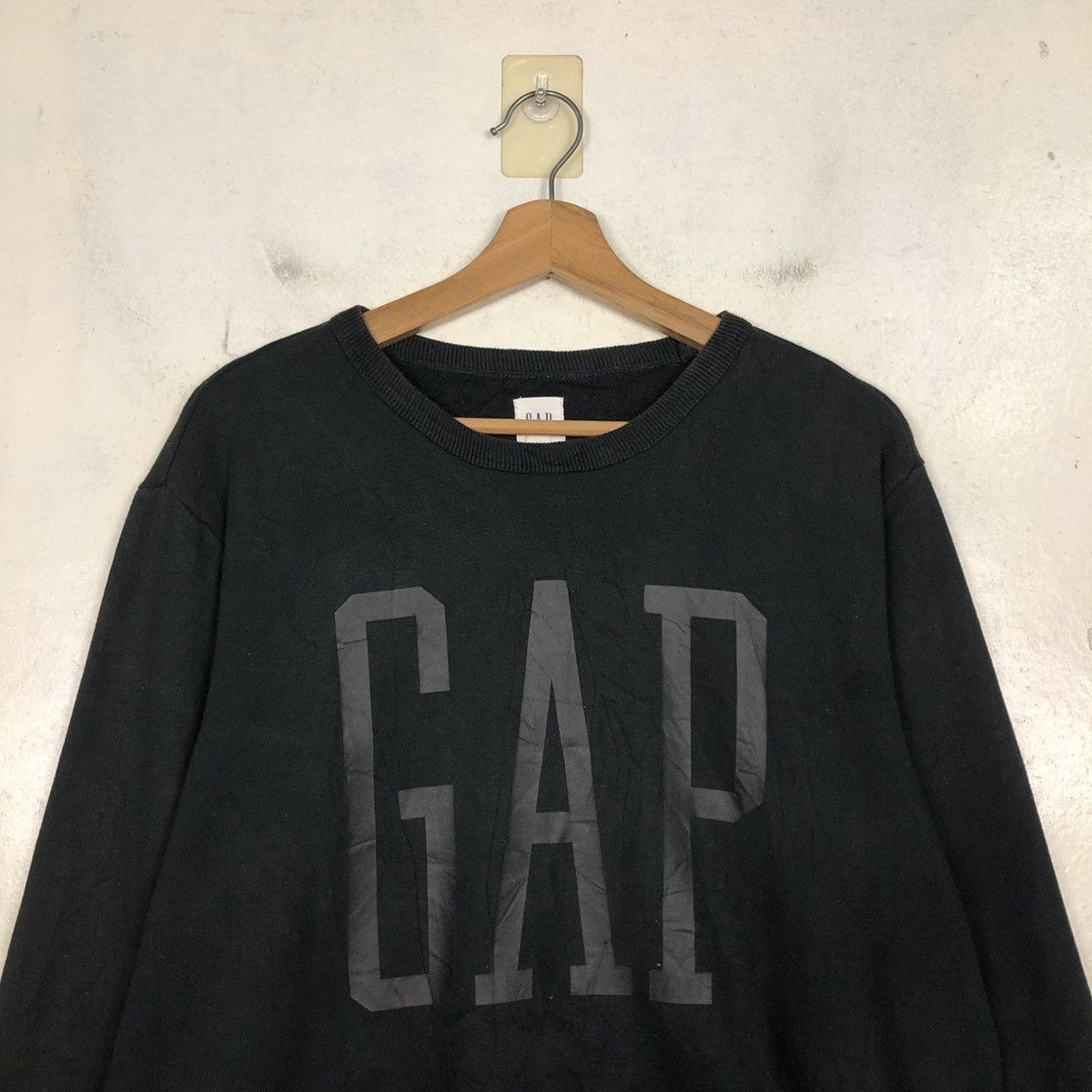 Japanese Brand 📌Vintage Sweatshirt Gap Big Logo Embroidery Size US M / EU 48-50 / 2 - 5 Thumbnail