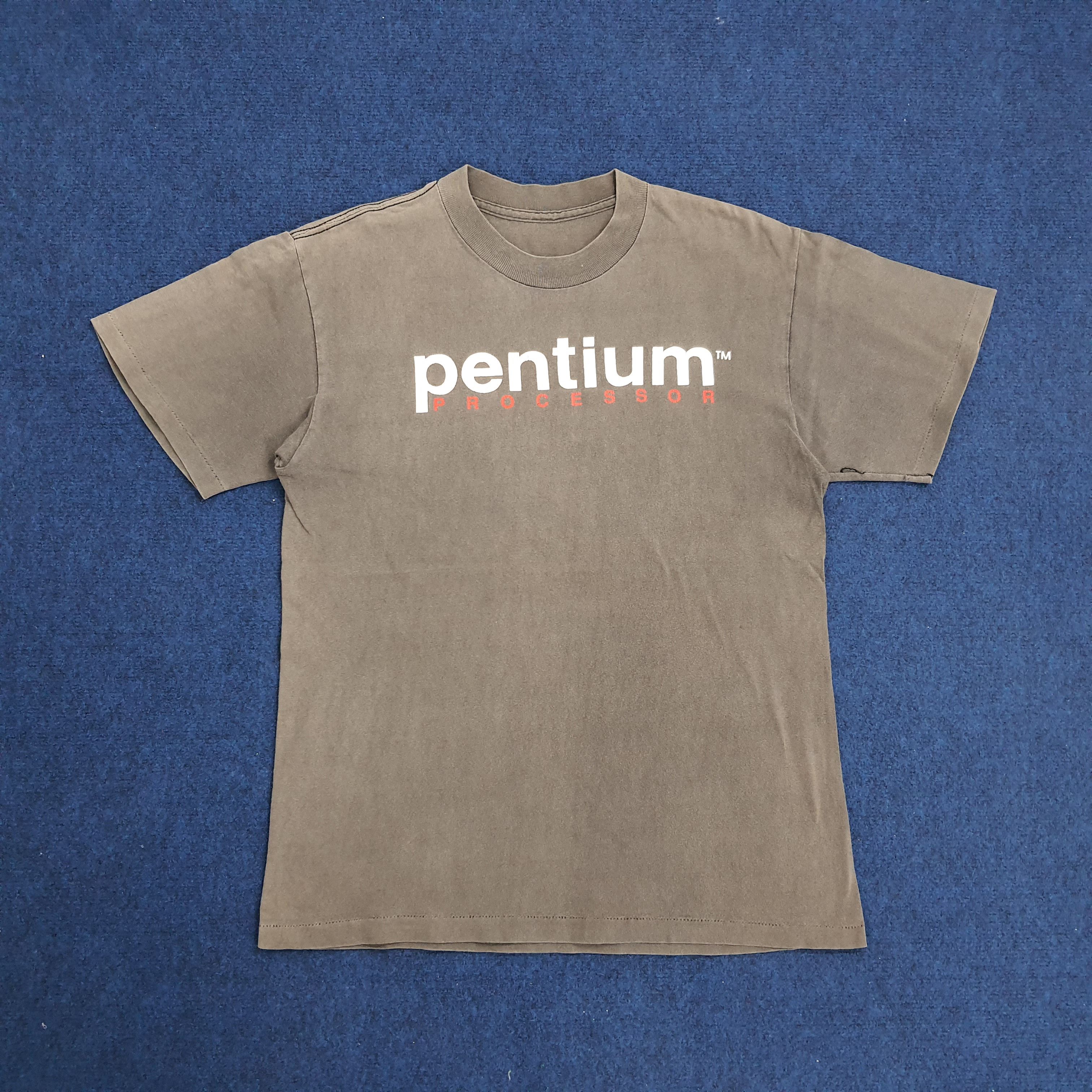 Microsoft Intel Pentium T-shirt Size US M / EU 48-50 / 2 - 3 Thumbnail