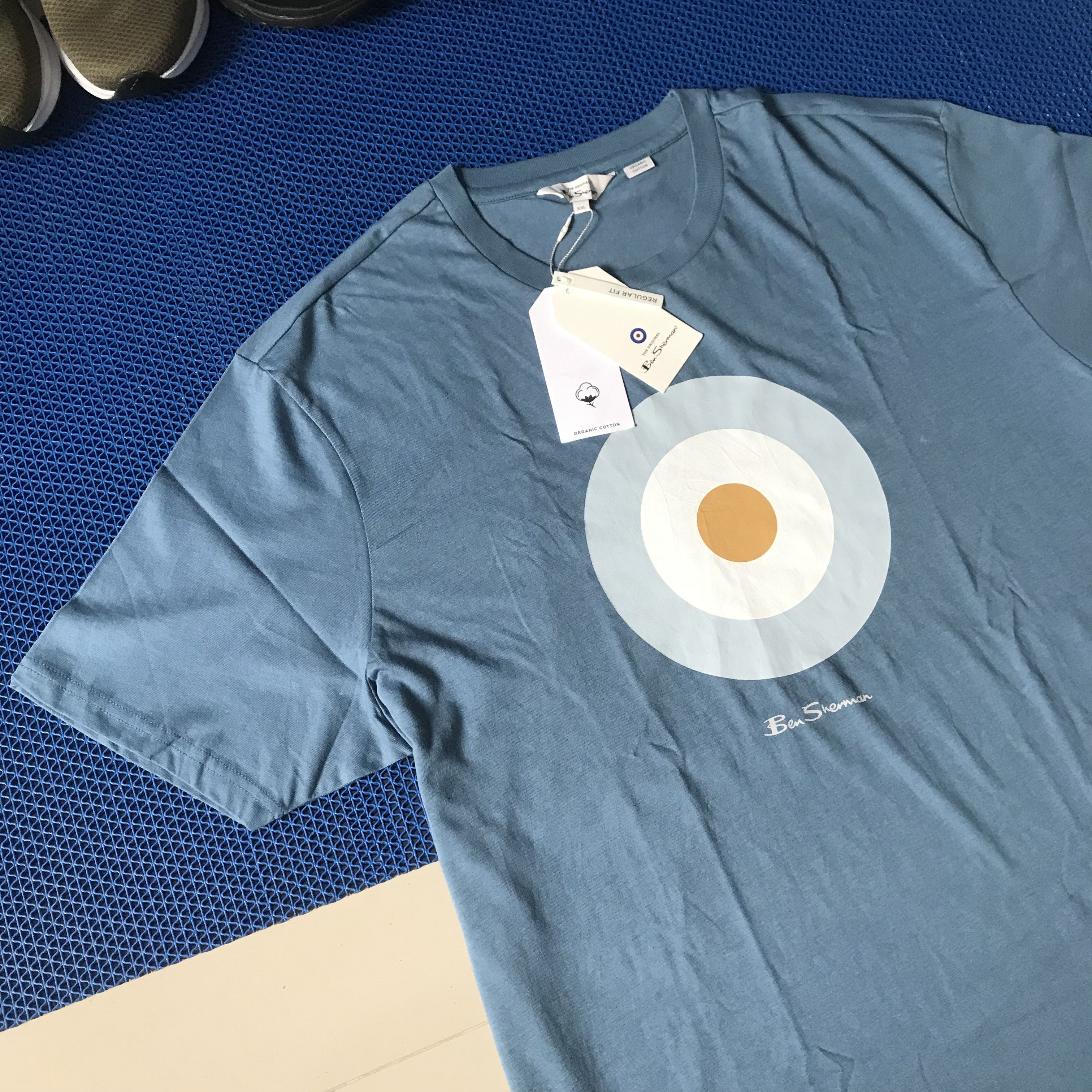 Ben Sherman × Hysteric Glamour Ben Sherman mods Target Blue Shadow T-Shirt new XXL Size US XXL / EU 58 / 5 - 12 Thumbnail