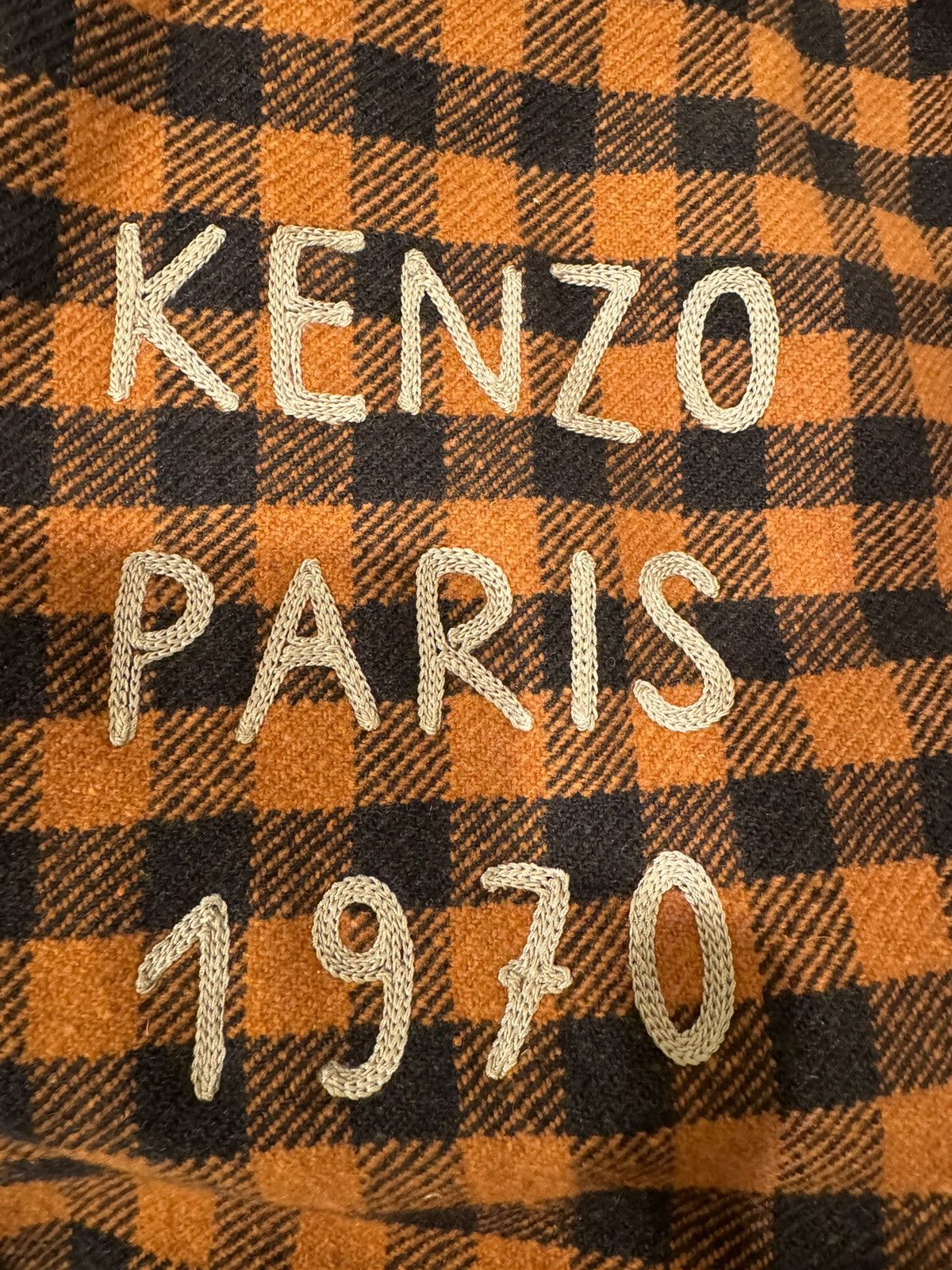 Kenzo Kenzo Varsity Checkered Jacket Size US S / EU 44-46 / 1 - 4 Thumbnail