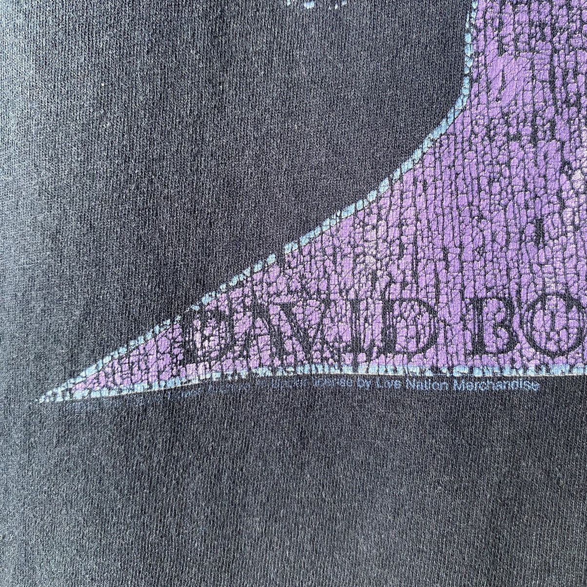 Band Tees Thrashed Vintage Faded David Bowie Aladdin ERD GRUNGE TEE Size US L / EU 52-54 / 3 - 4 Thumbnail