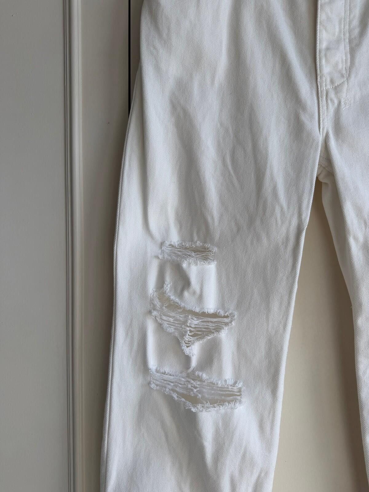 Ksubi new ksubi womens denim jean brooklyn blanc sliced white 29 m Size 29" - 5 Thumbnail