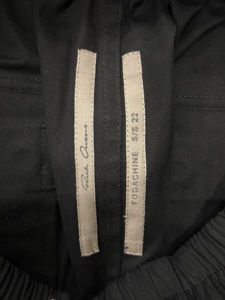 Rick Owens Rick Owens Black Nylon Five Zip Cannonball Pants Size US 40 / EU 56 - 3 Thumbnail