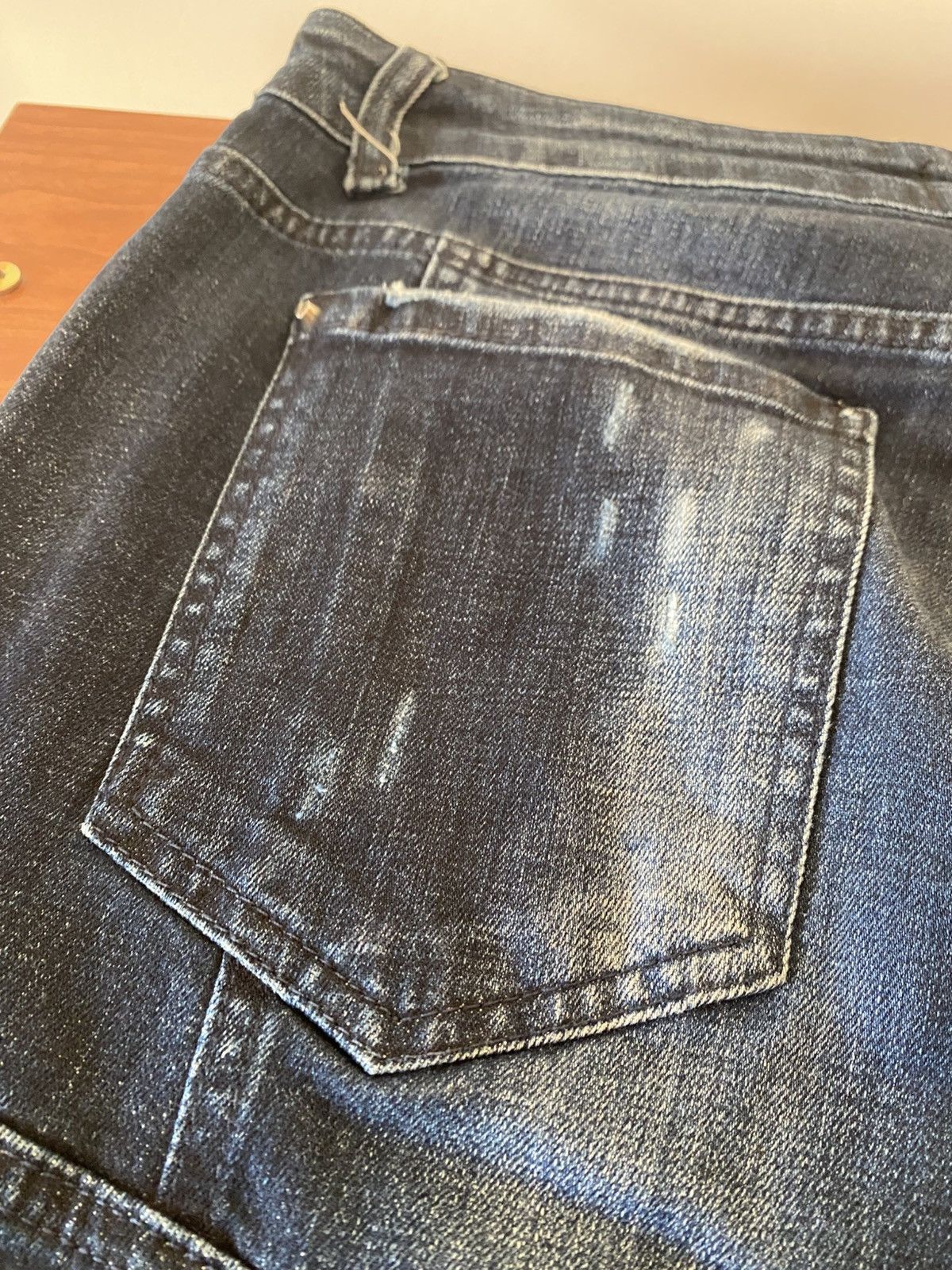 Dsquared2 Spray Paint DS2 Dark Blue Jeans Size US 29 - 12 Thumbnail
