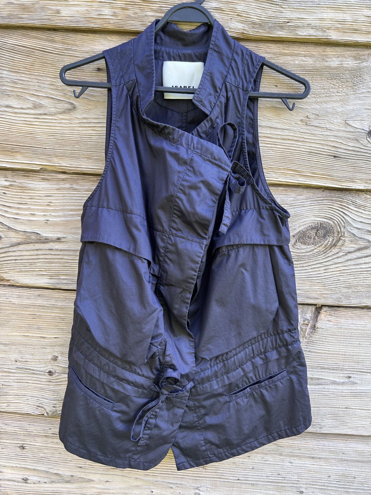 Isabel Marant Isabel Marant Nadea Jacket Vest In Navy Size XS / US 0-2 / IT 36-38 - 2 Thumbnail