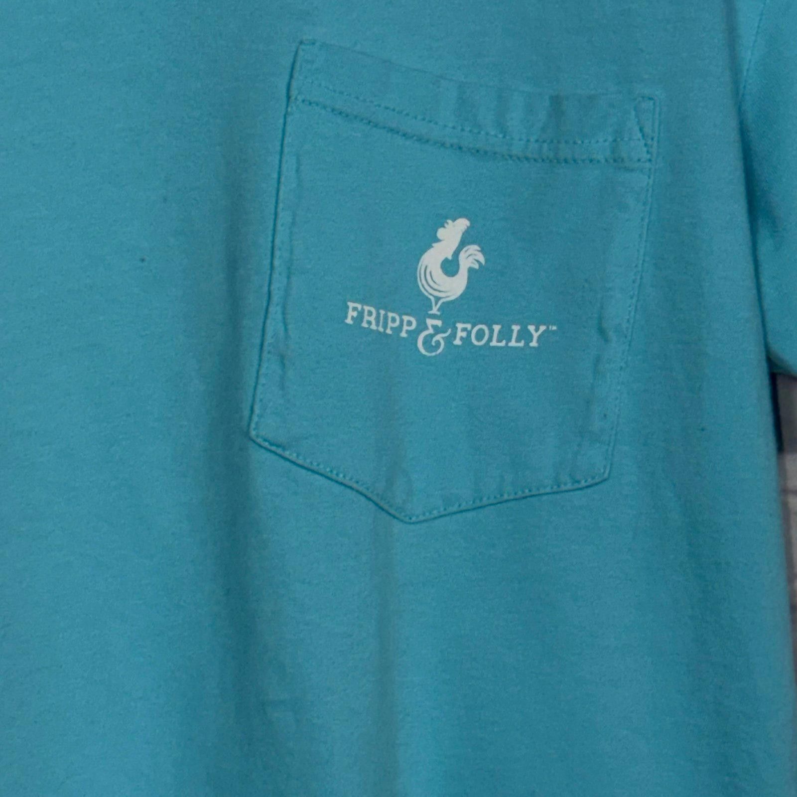 Other Fripp & Folly Blue Graphic T-Shirt - Size M Size US M / EU 48-50 / 2 - 3 Thumbnail