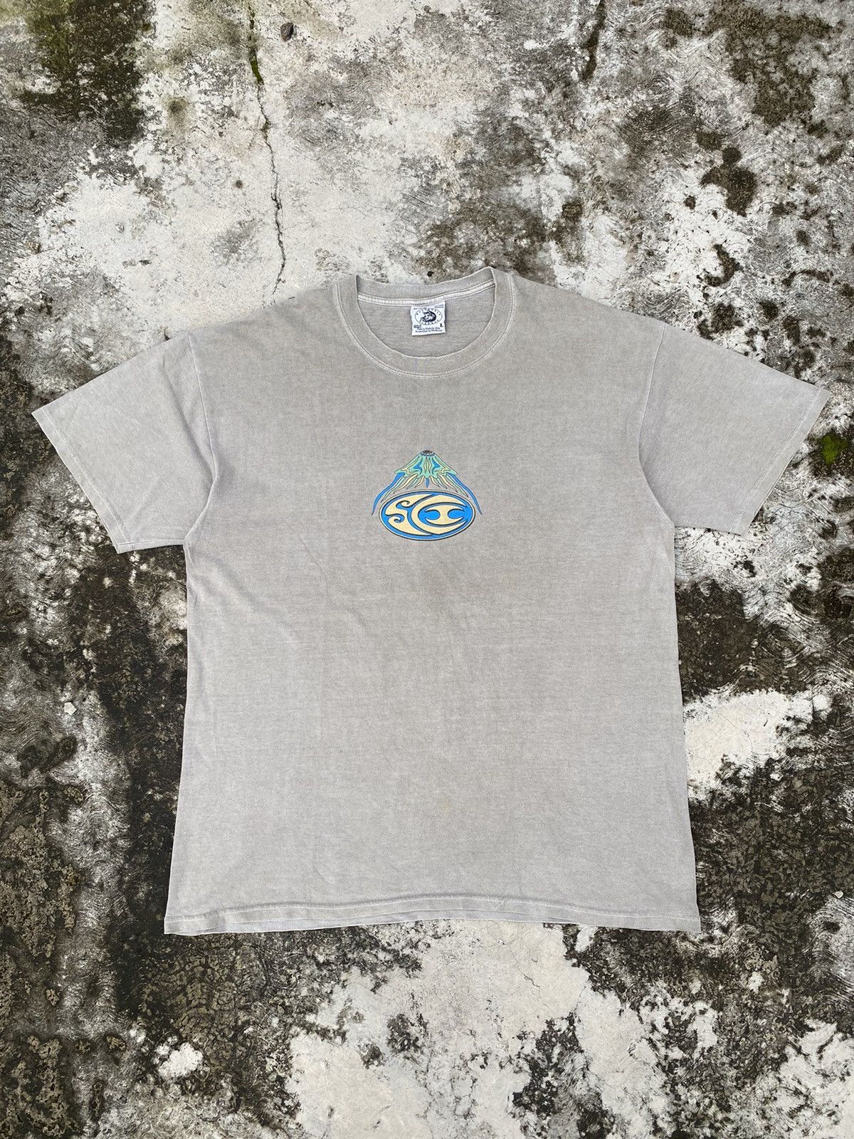 Powell Peralta Vintage Fishbone Jellyfish Psychedelic T Shirt Distressed Size US L / EU 52-54 / 3 - 2 Thumbnail