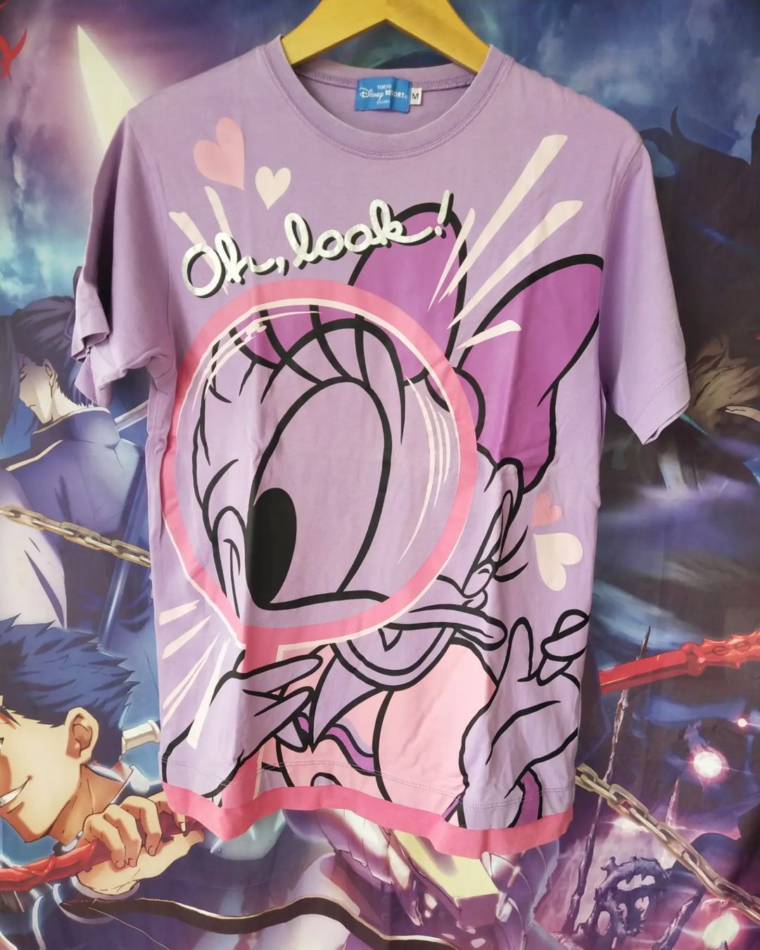 Cartoon Network × Disney Disney's Daisy Duck Big Print Official Cartoon Tees Size US M / EU 48-50 / 2 - 1 Thumbnail