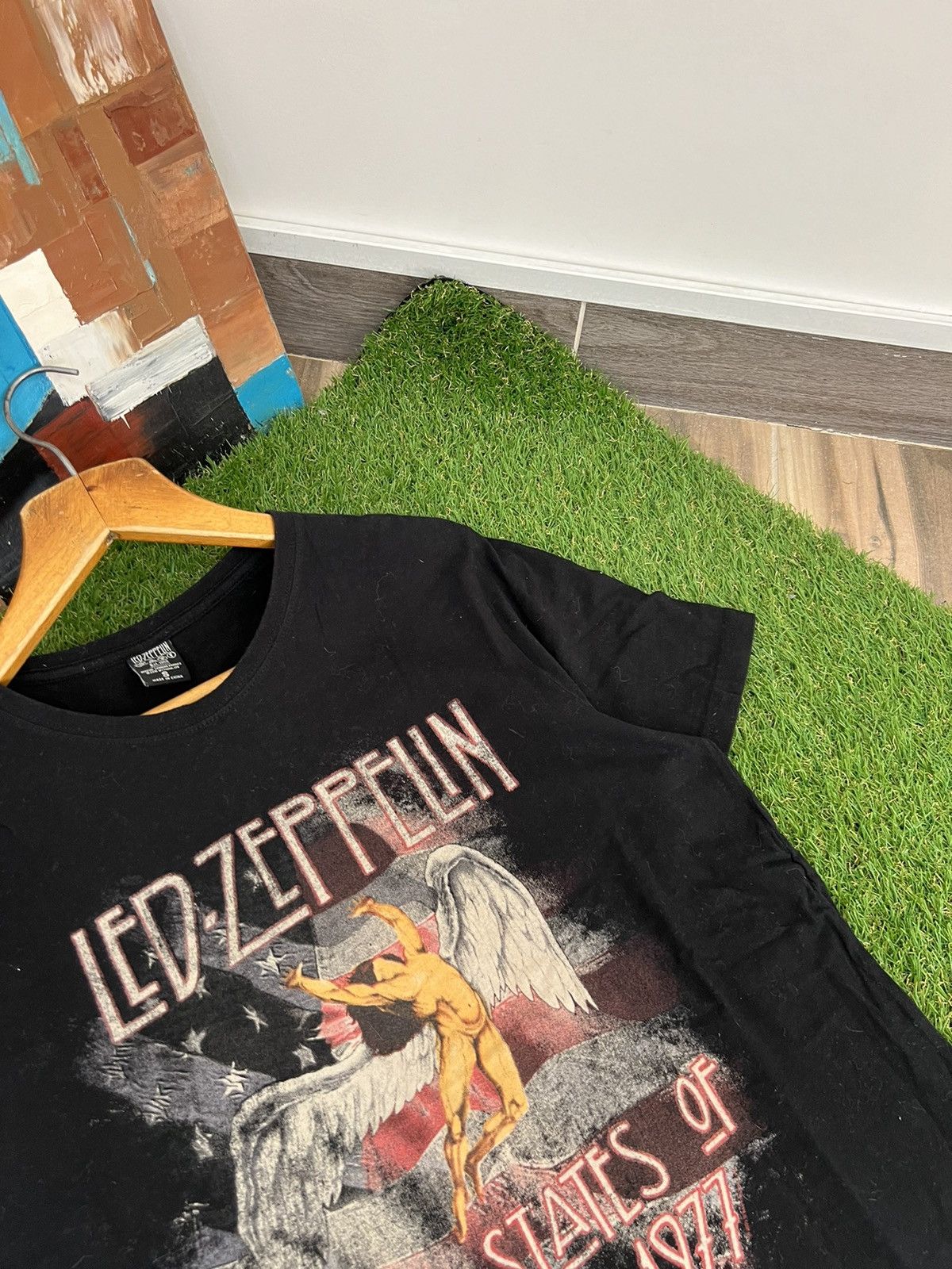 Band Tees × Vintage Vintage Led Zeppelin 90's Band T-shirt Size US S / EU 44-46 / 1 - 3 Thumbnail